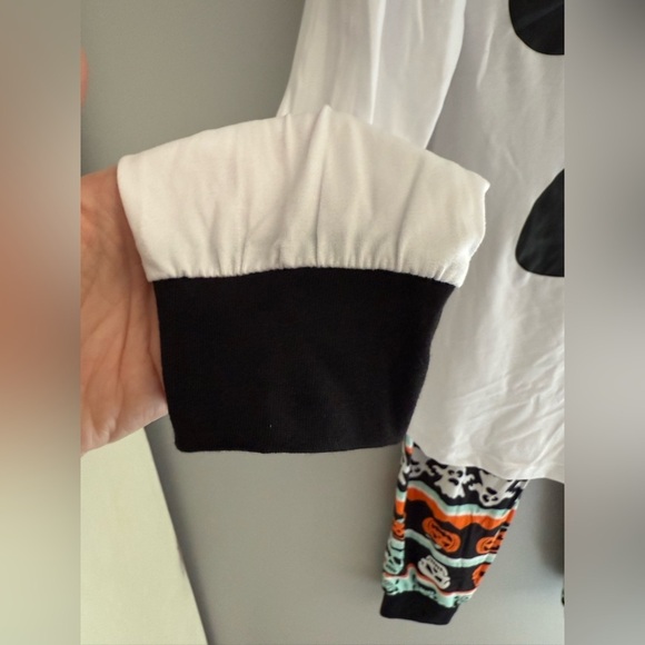 Celebrate Halloween Ghost Matching Pajama Set Womens SZ M New Long Sleeve Jogger - Picture 3 of 9